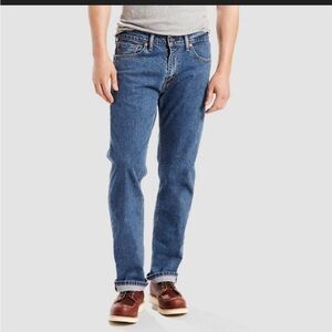 NWT Levi's 505 Denim Straight Jeans with Classic Straight Leg Fit